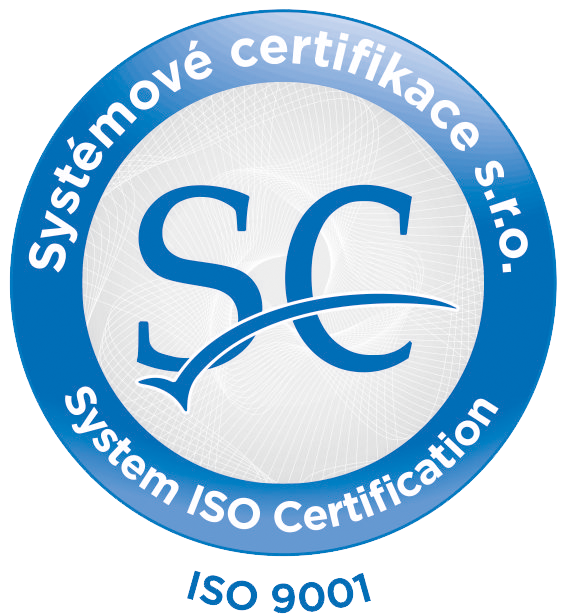 Certifikát ISO 9001 - Systém managementu kvality